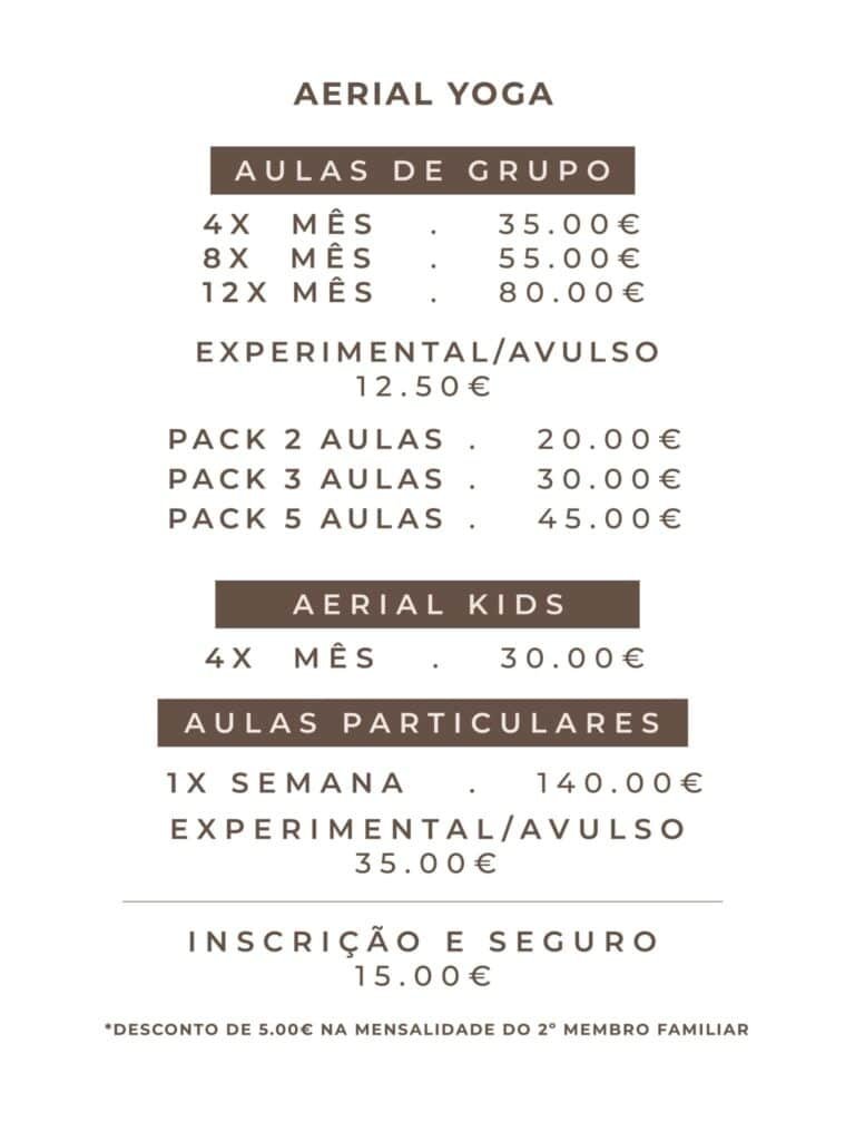 Mensalidades Esposende